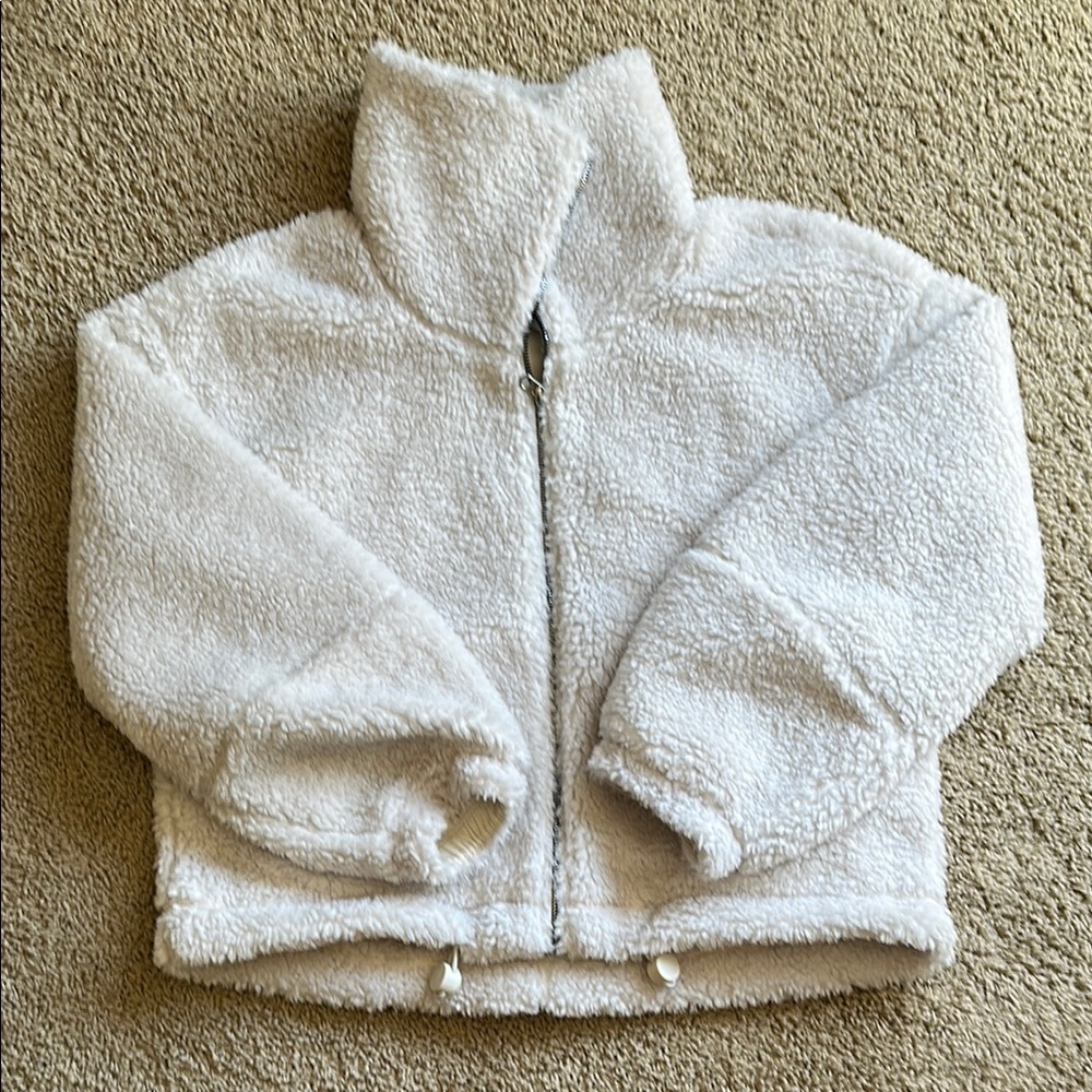 Lululemon Athletica White Puffer Jacket